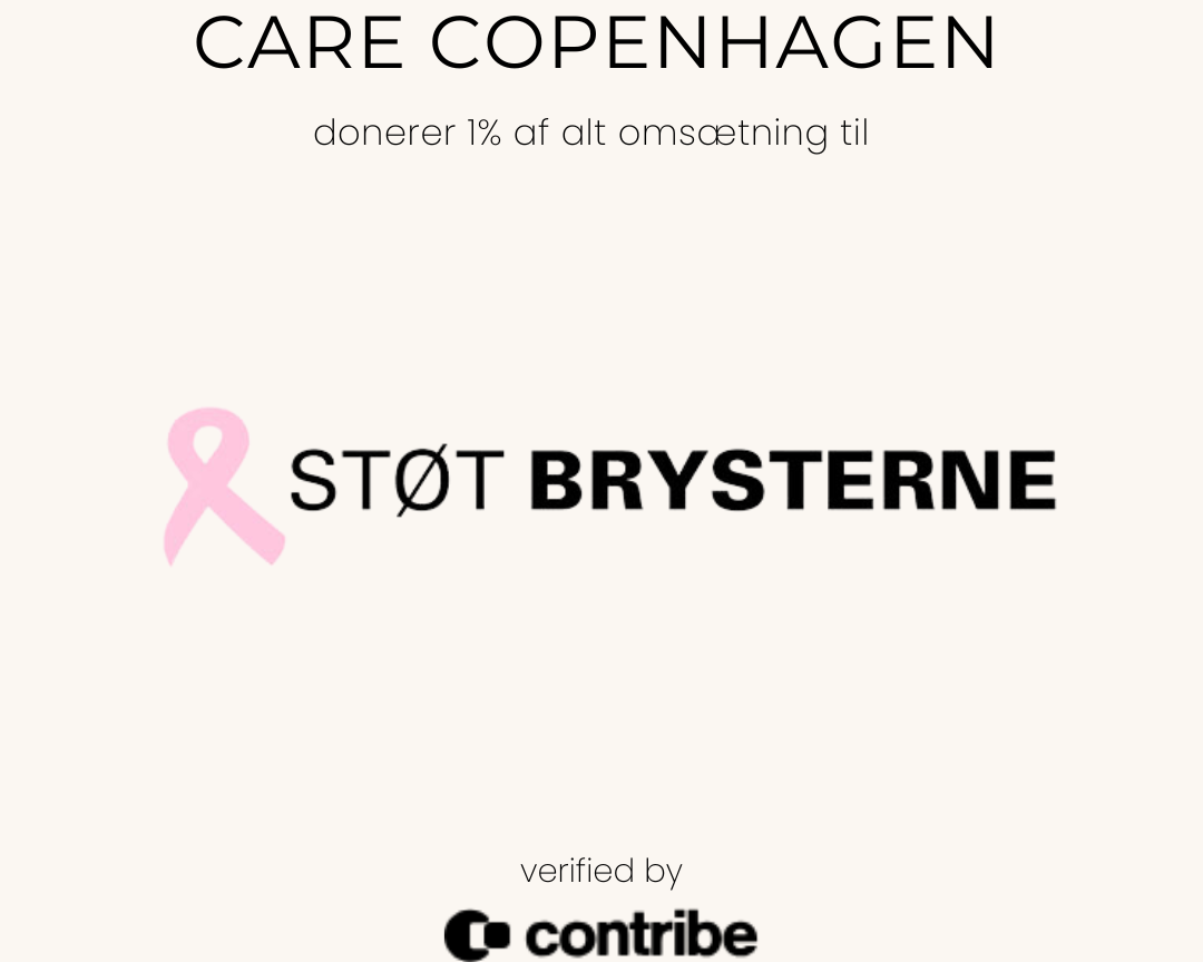 Care Copenhagen donerer nu 1% af omsætningen til velgørende formål